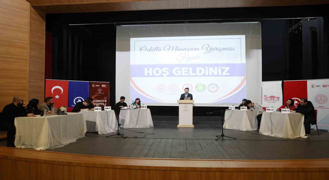 Düzcede fikirler yarıştı, kazananlara ödüller verildi