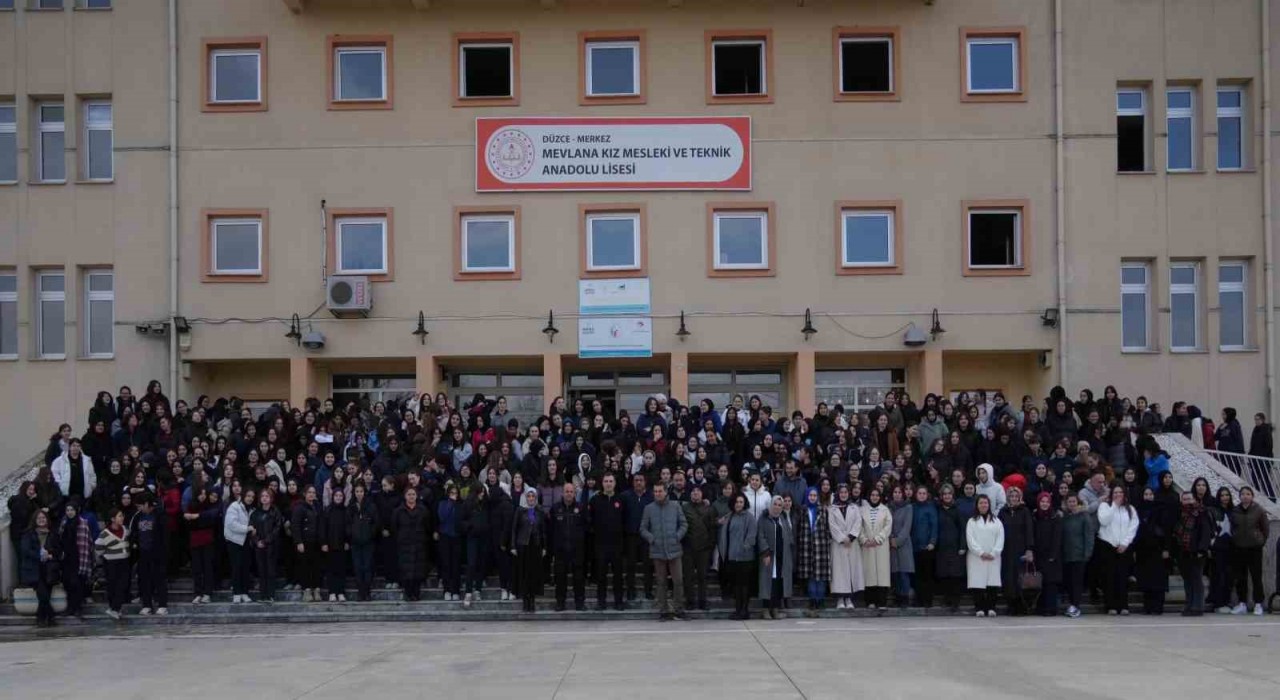 Düzcede okullarda yangın güvenliği eğitimi