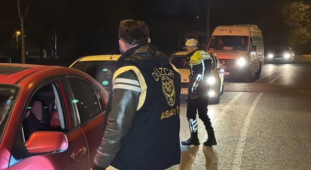 Düzcede son bir haftada aranan 60 şahıs yakalandı