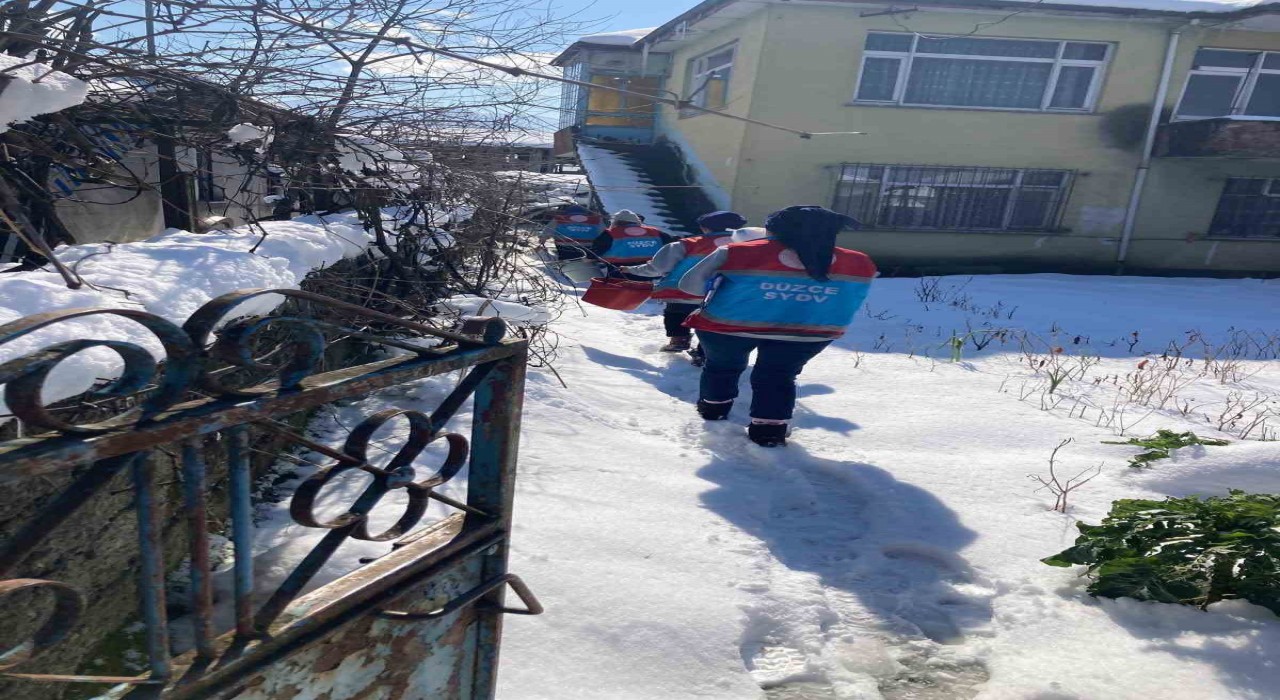 Düzce’de Kış Aylarında Yardım Kampanyası Sürüyor