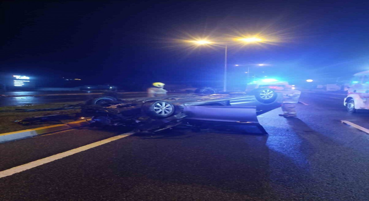 Edremitte trafik kazası: 1 yaralı