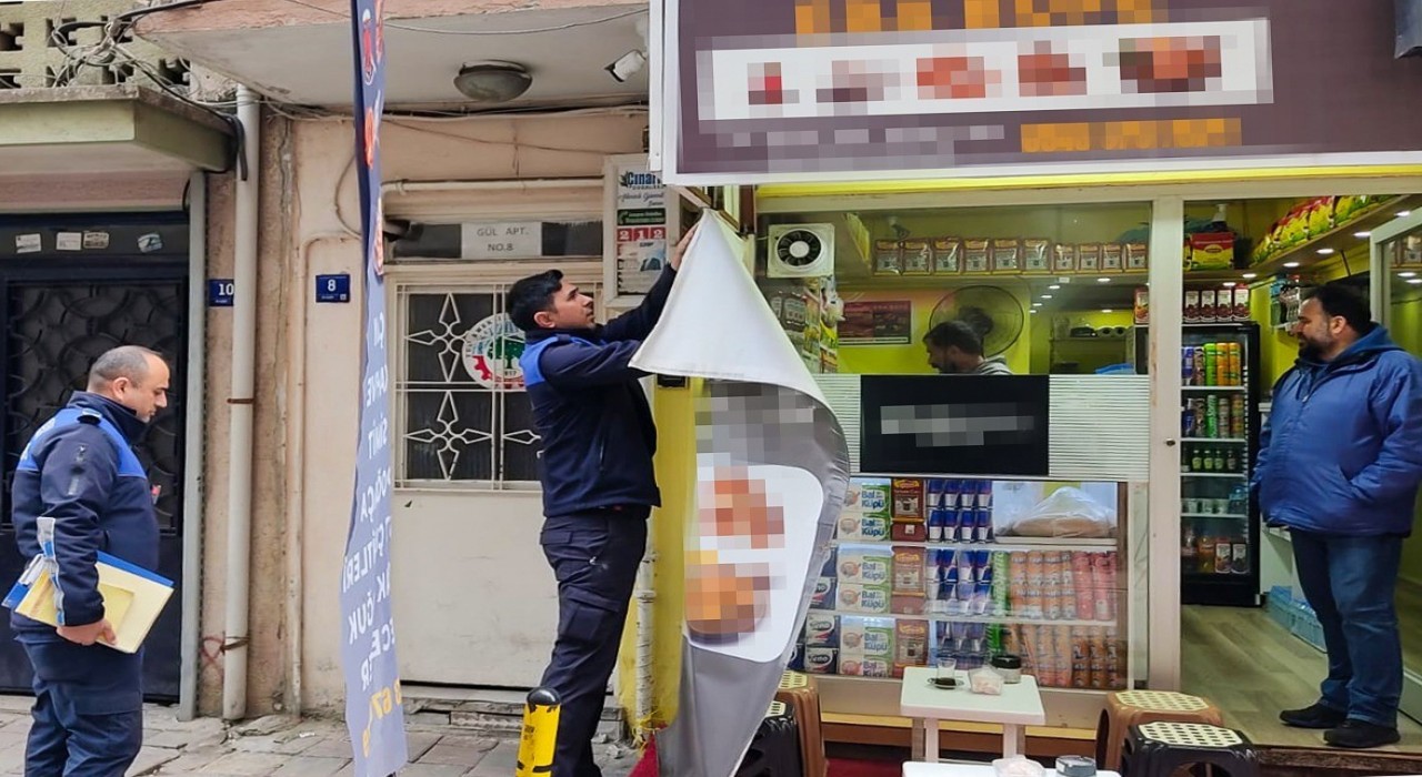 Efeler Belediyesi kent düzeni için denetimde