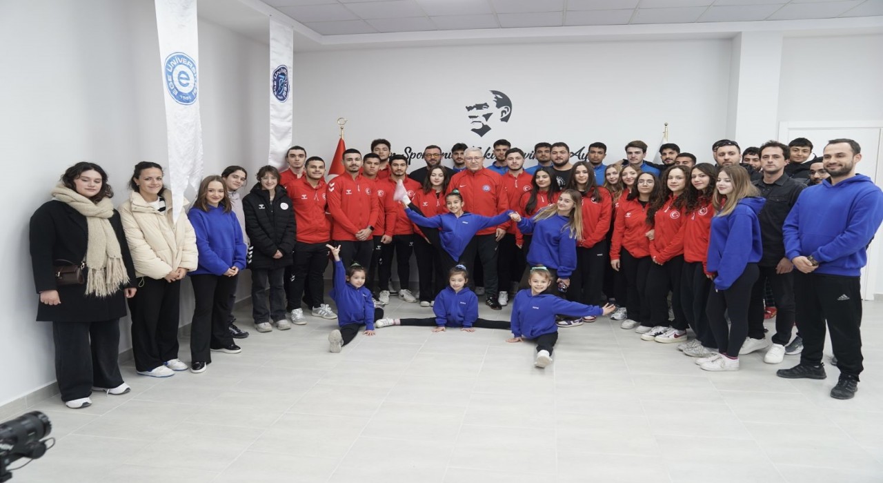 Ege Üniversitesi Spor Kulübüne yeni merkez tahsis edildi