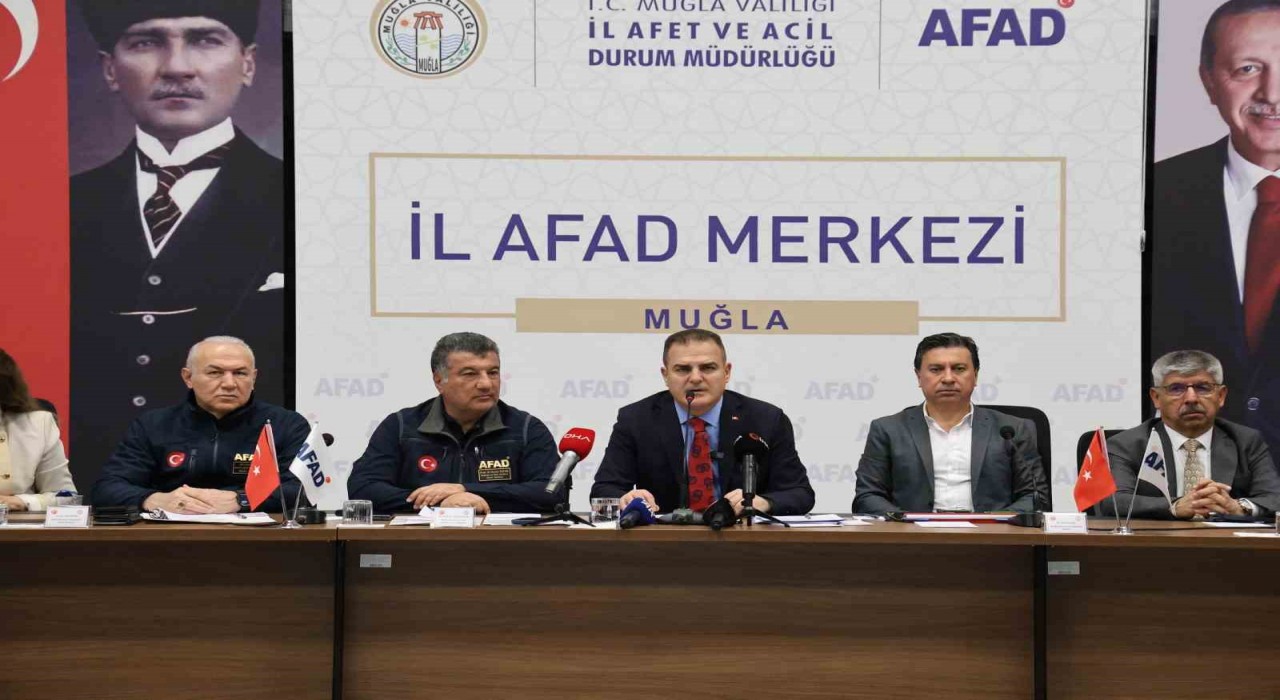 Egedeki depremler nedeniyle muhtemel senaryolar Muğlada masaya yatırıldı