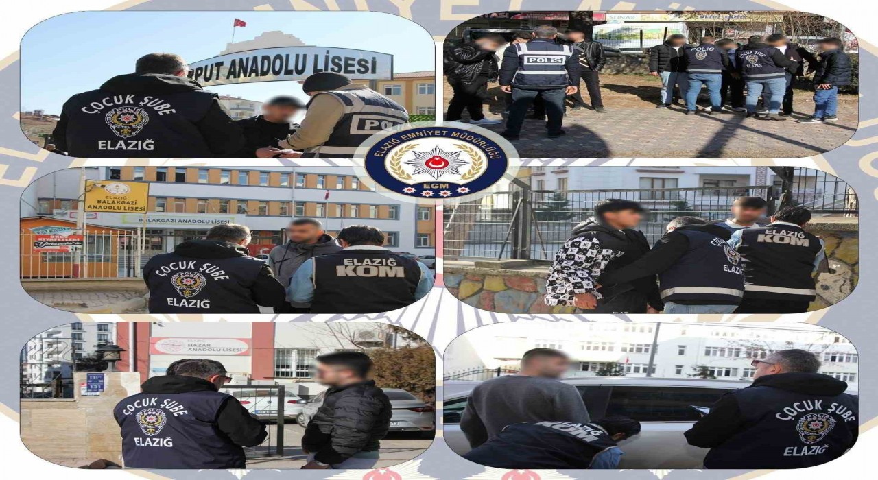 Elazığda 223 okul çevresi denetlendi
