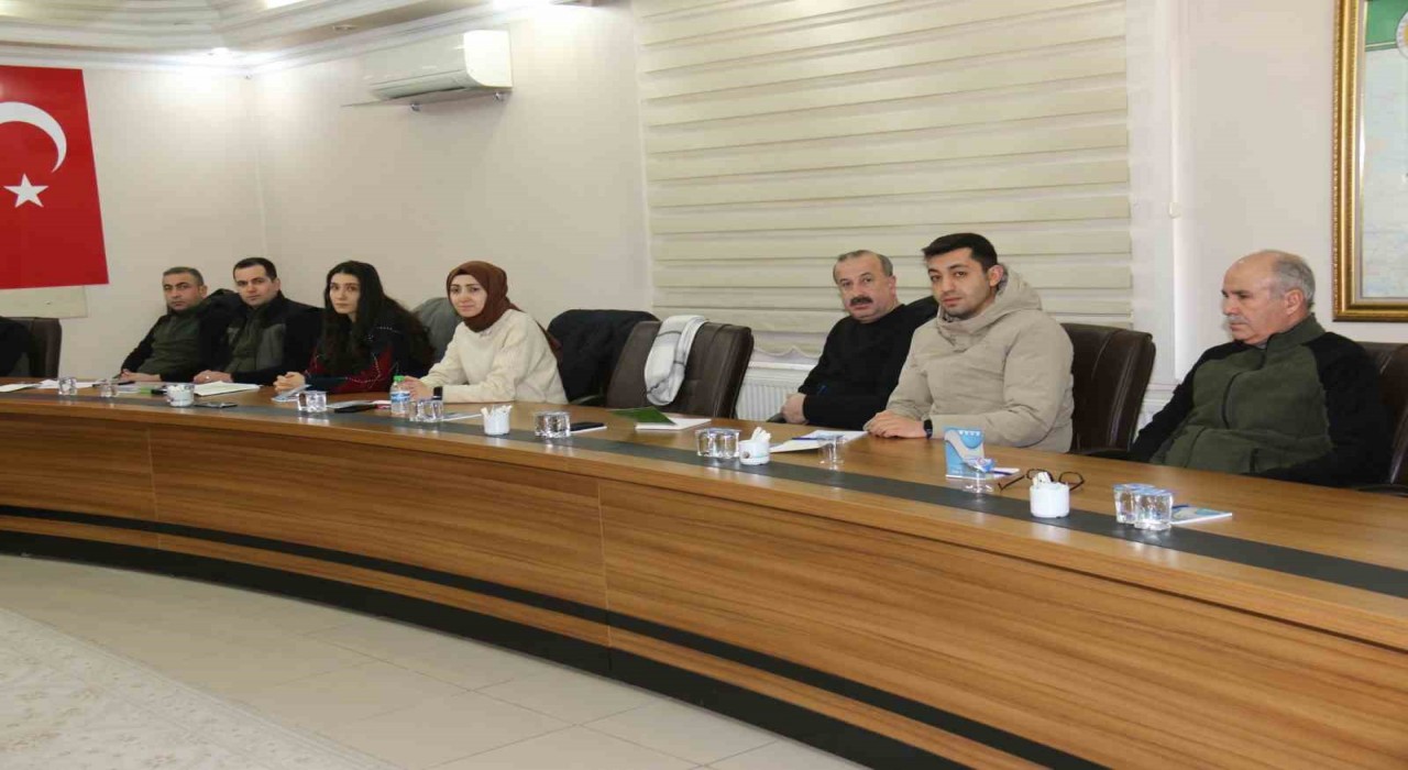 Elazığda kadastro değerlendirme toplantısı