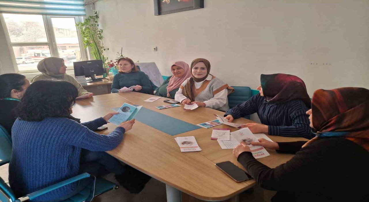 Elazığda normal doğumun teşvik edilmesi eğitimi
