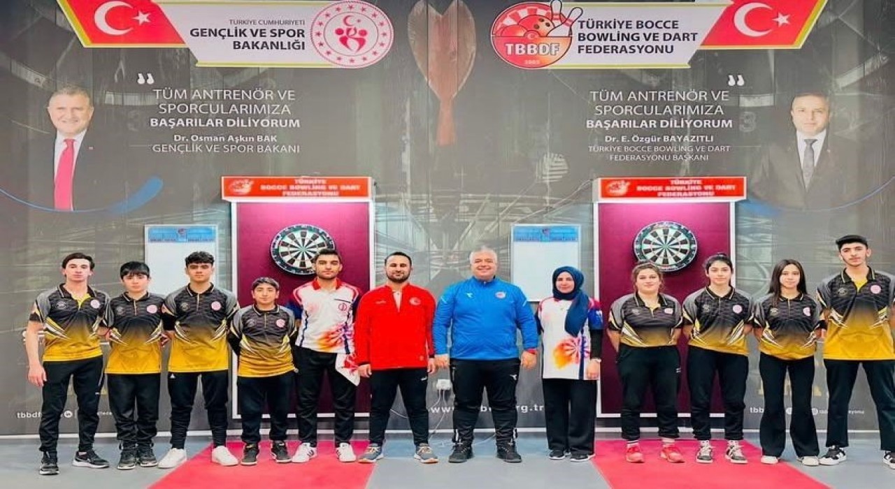 Elazığlı sporcular Türkiye Dart Şampiyonasından başarıyla döndü