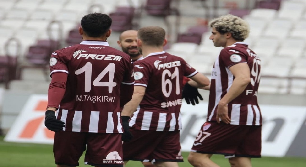 Elazığsporun 8 maçlık yenilmezlik serisi sona erdi