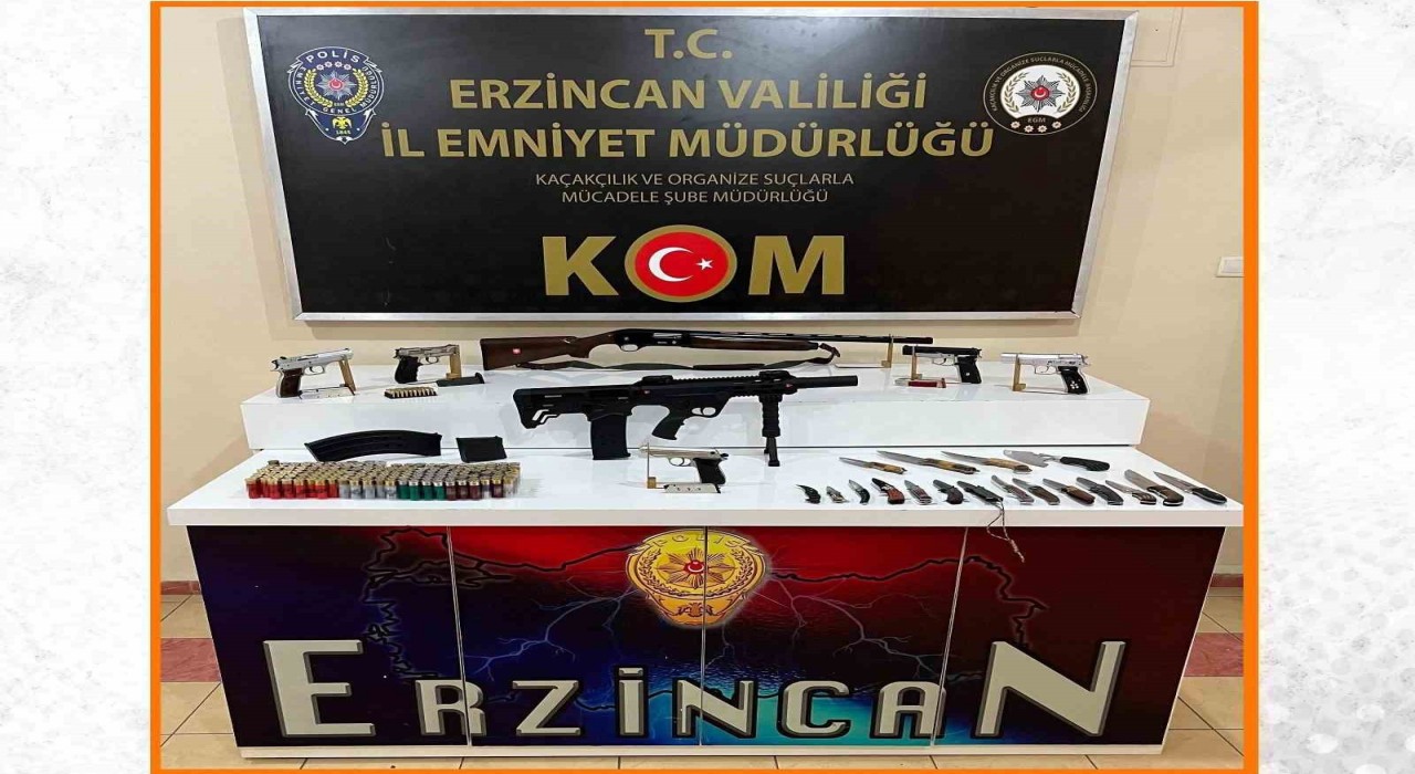 Emniyetten silah operasyonu