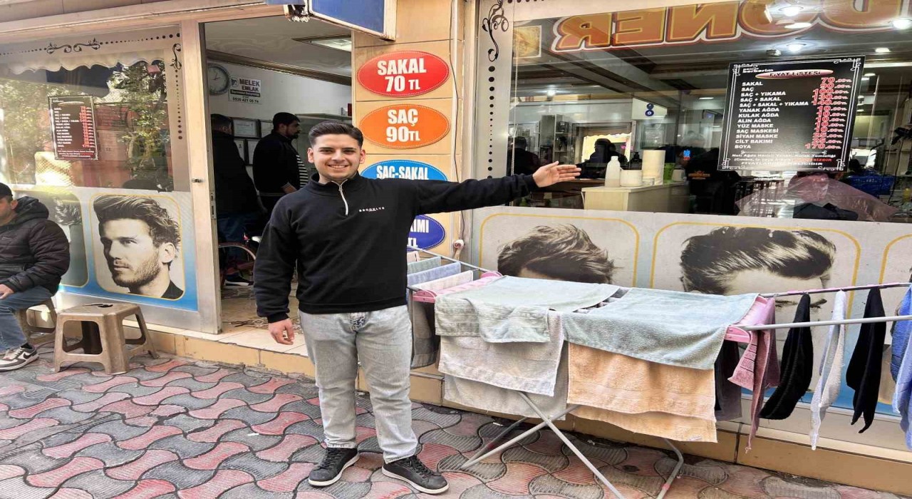 Enflasyon ve fahiş fiyatlara kafa tutan berberde saç tıraşı 90 TL