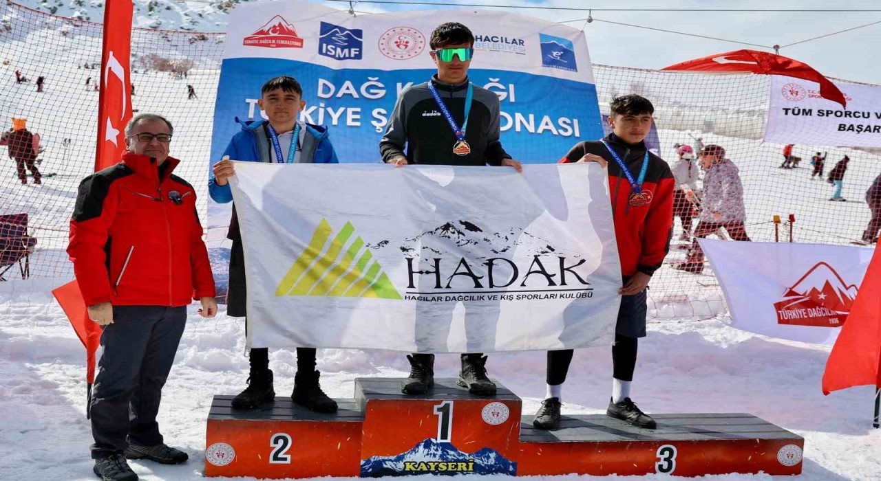 Erciyesten Hacılara 8 madalya birden