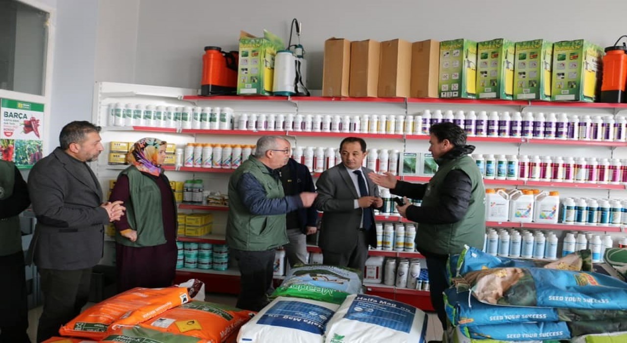 Erzincanda gübre denetimleri yapıldı