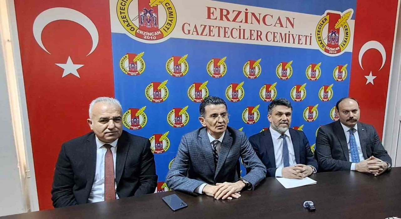 Erzincanda siyasi parti il başkanlarından ortak tepki