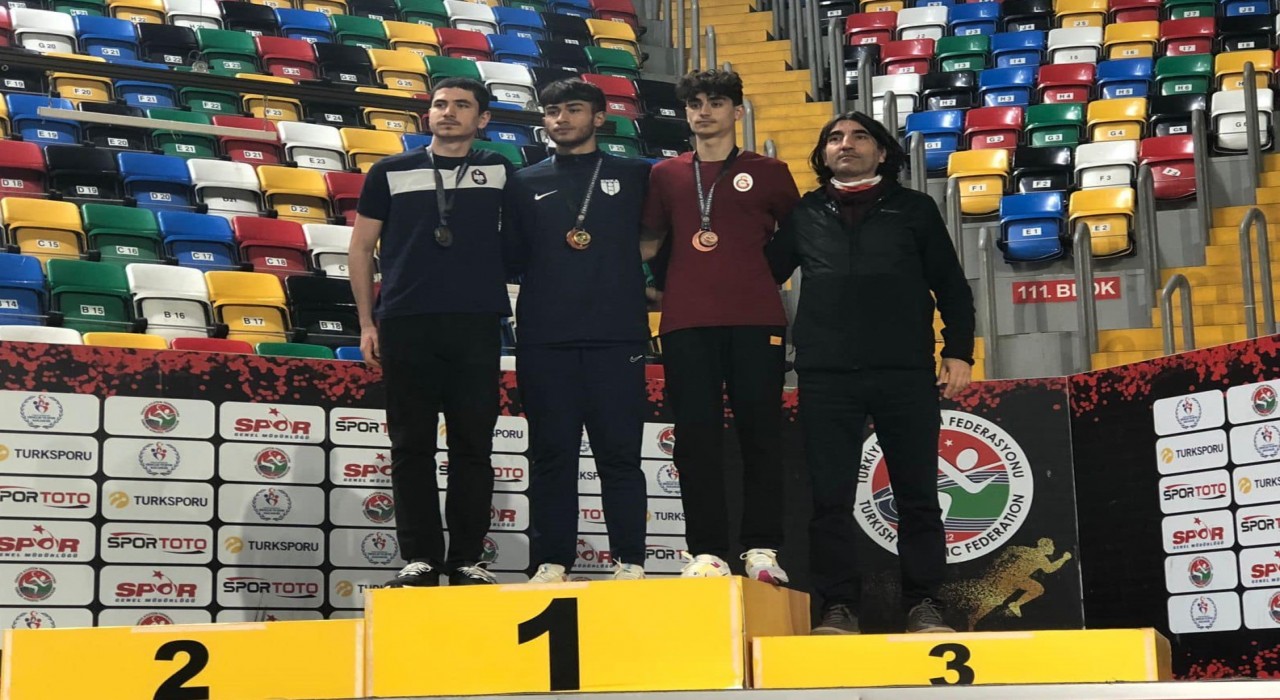 Erzincanlı sporcu Mehir İçli Türkiye 3üncüsü oldu