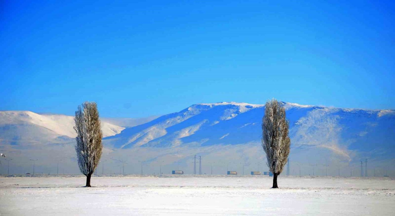 Erzurumda zemheri soğuklar