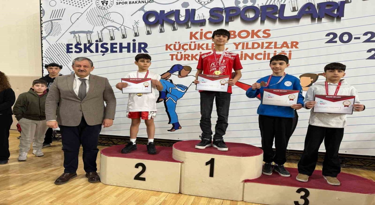 Erzurumun kicks boks başarısı