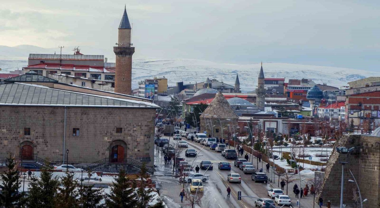Erzurumun nüfusu 745 bin oldu