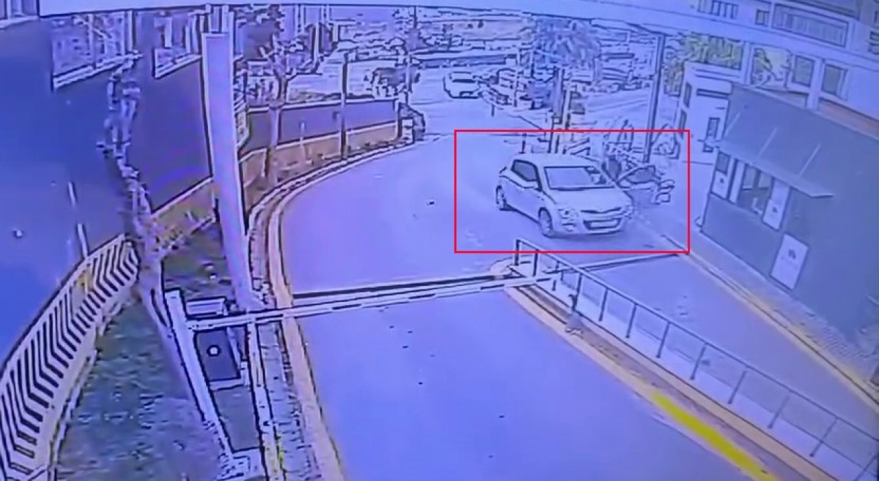Esenyurtta aracının el frenini çekmeyen sürücü araçla sürüklenerek yaralandı