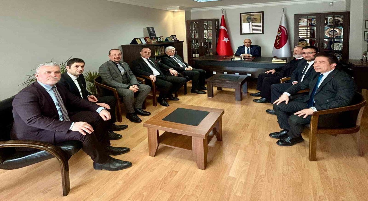 Eski Tarım ve Orman Bakanı Kirişciden TVHBye ziyaret
