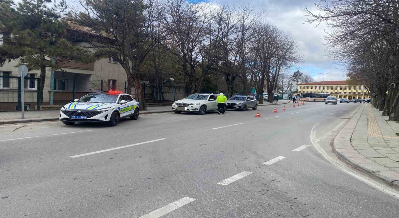 Eskişehirde emniyet kemer denetimi