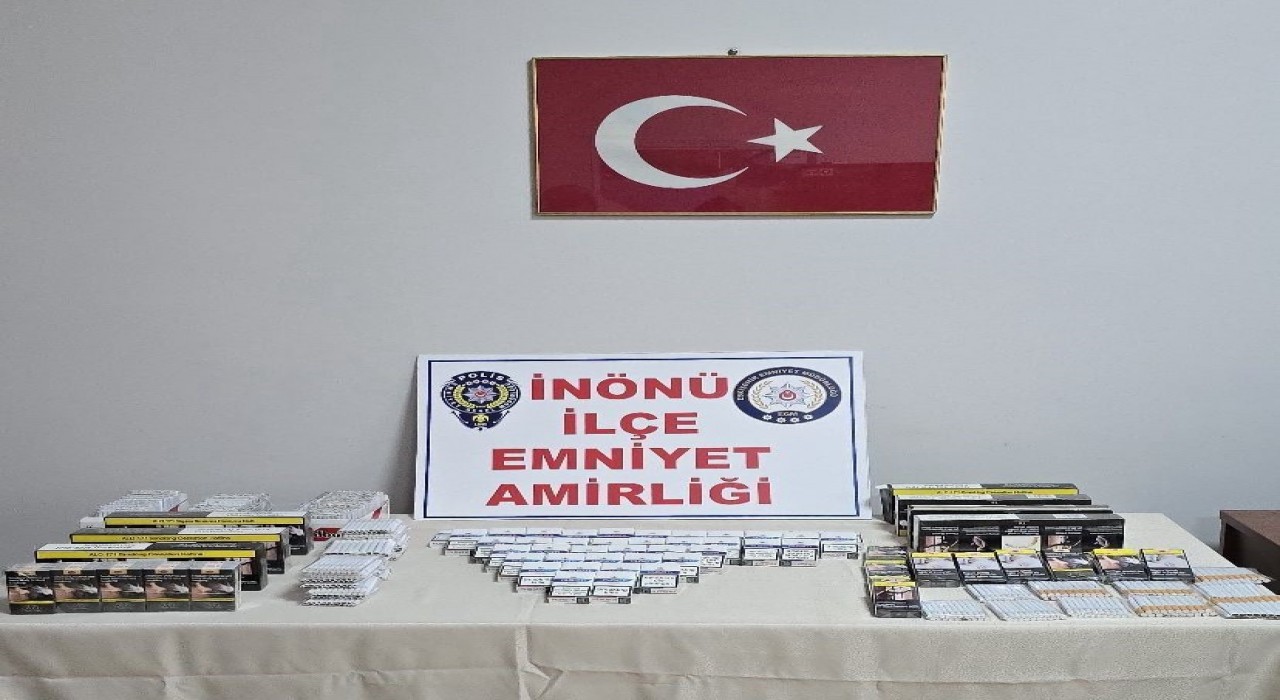 Eskişehirde iş yerine sahte sigara baskını