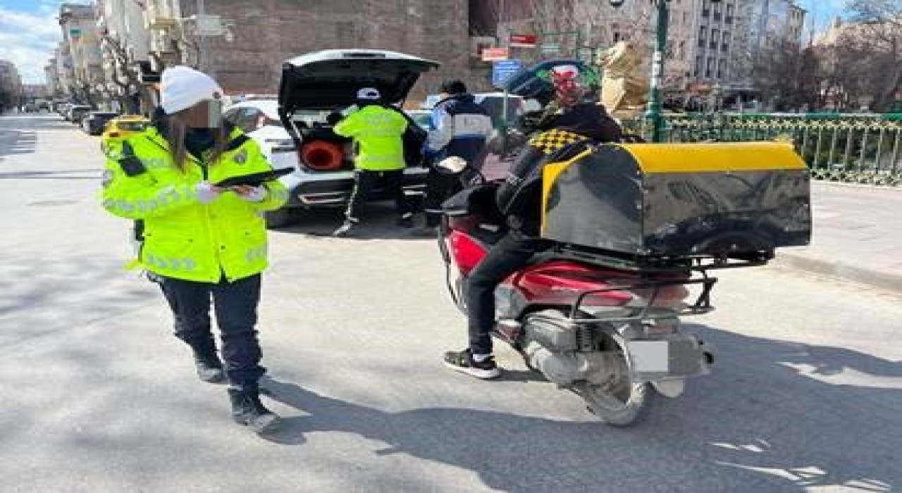 Eskişehirde trafik denetimleri