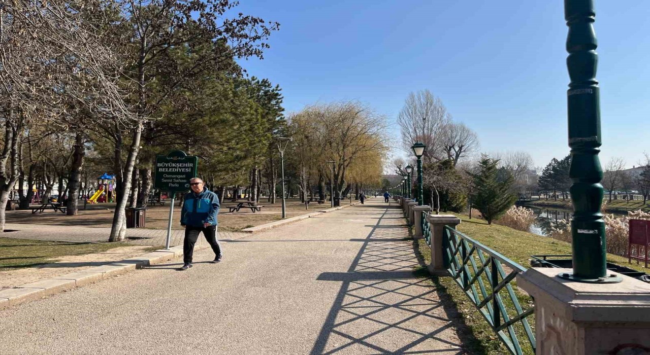 Eskişehirliler, hafta sonu keyfini Kanlıkavak Parkında çıkardı