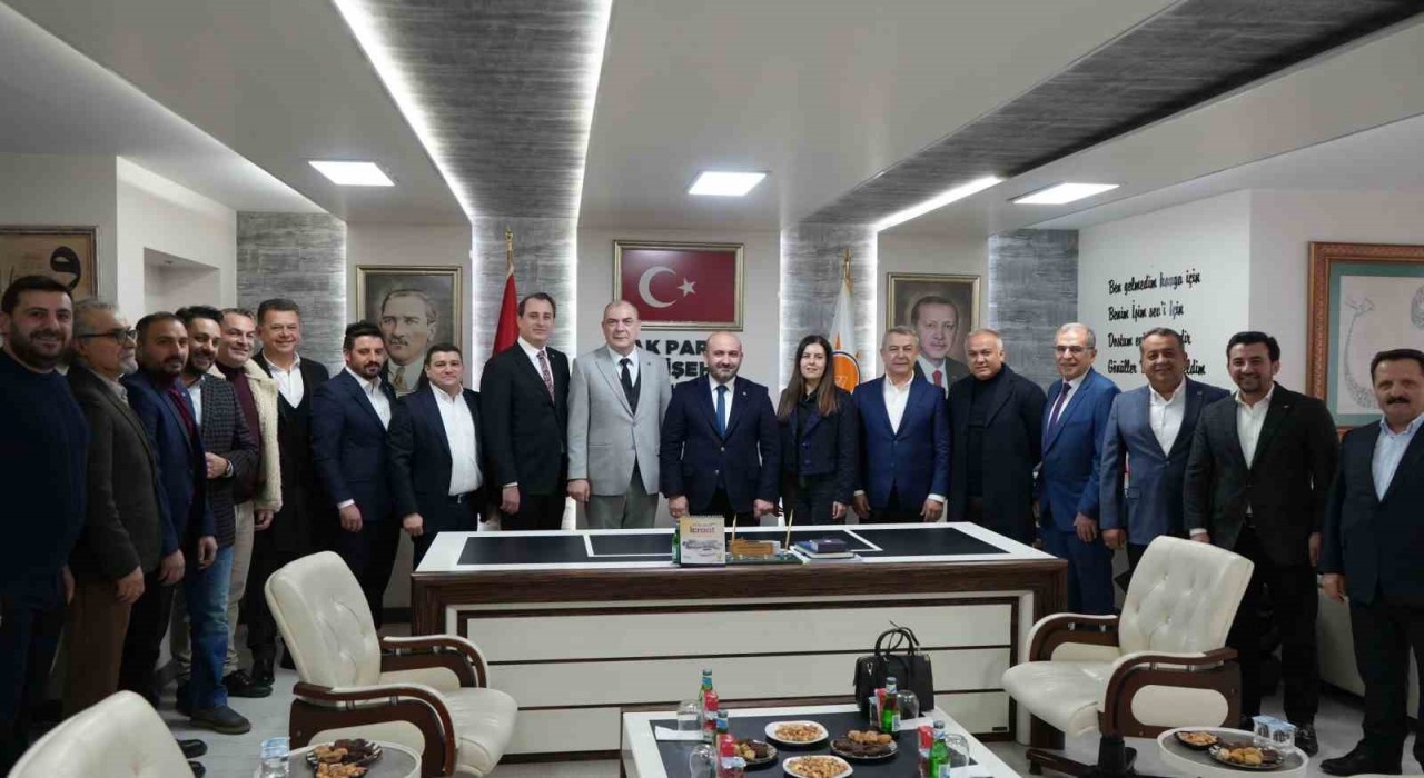 ESO heyetinden İl Başkanı Albayraka hayırlı olsun ziyareti