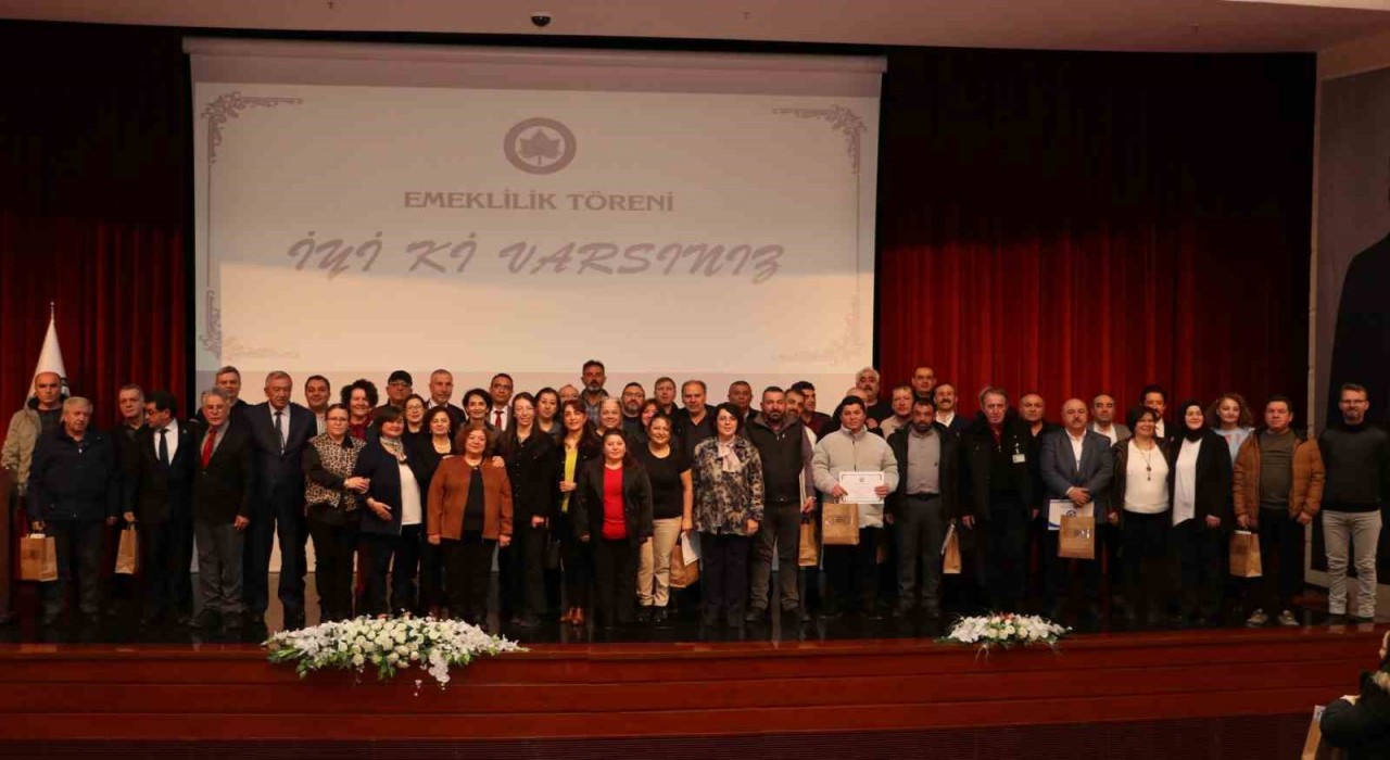 ESOGÜden emekli idari personeli için emeklilik töreni