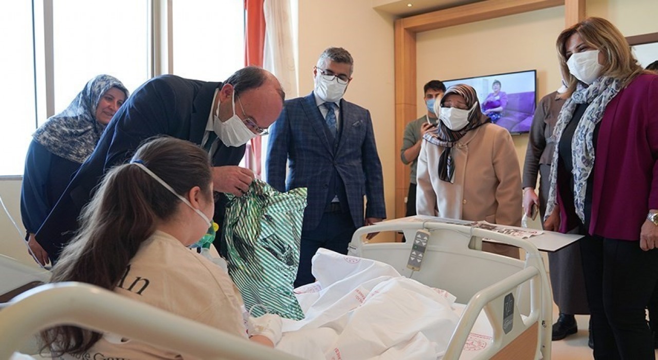 ETÜden hastanede tedavi gören çocuklar için anlamlı etkinlik