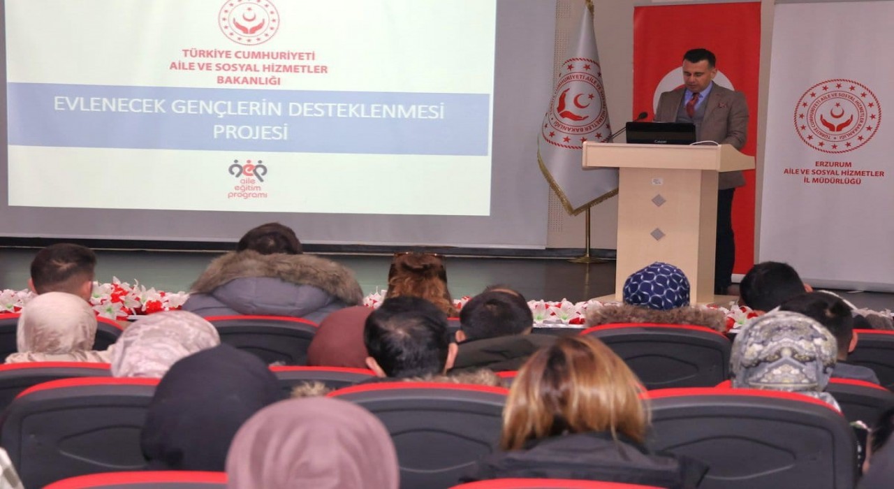 Evlenecek gençlerin desteklenmesi projesi Erzurumda ilgi görüyor
