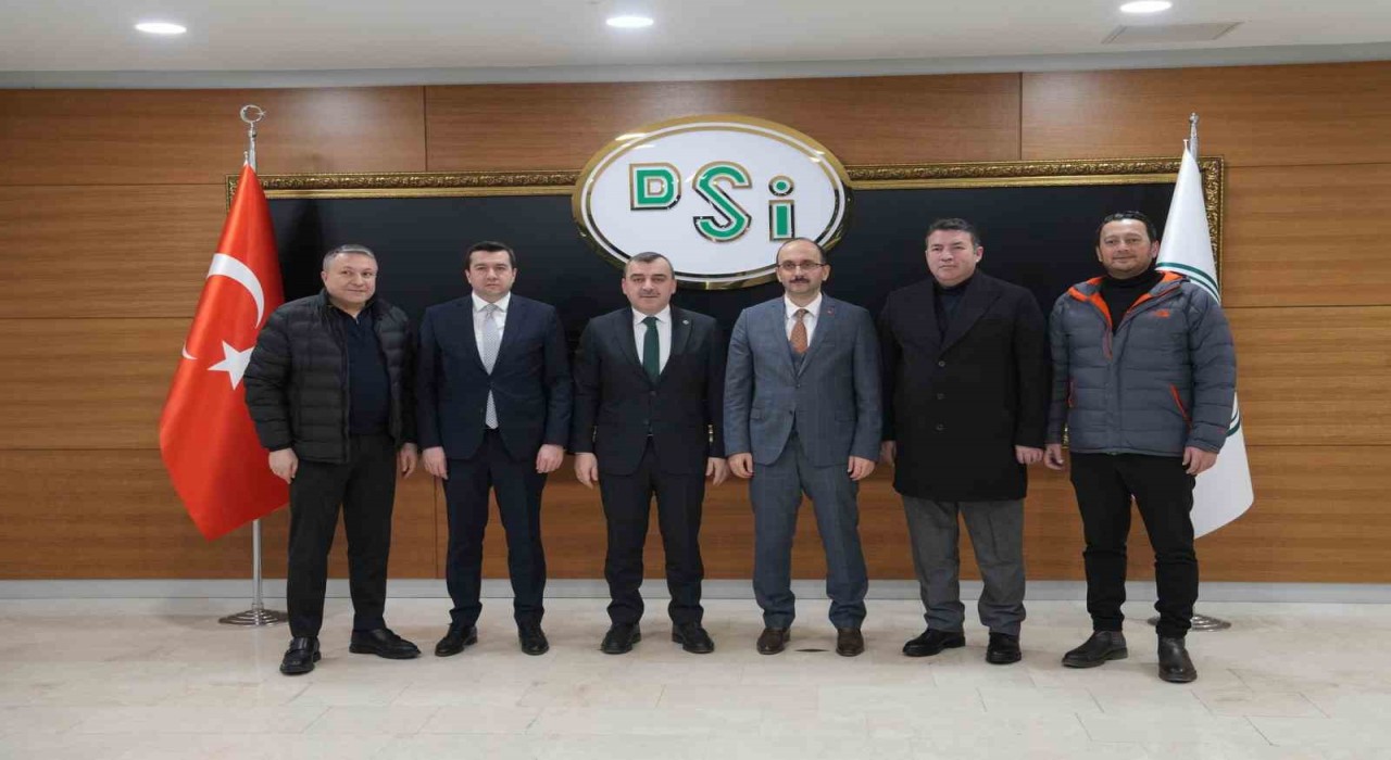 Evlice ve Ulupınardan Genel Müdür Baltaya ziyaret