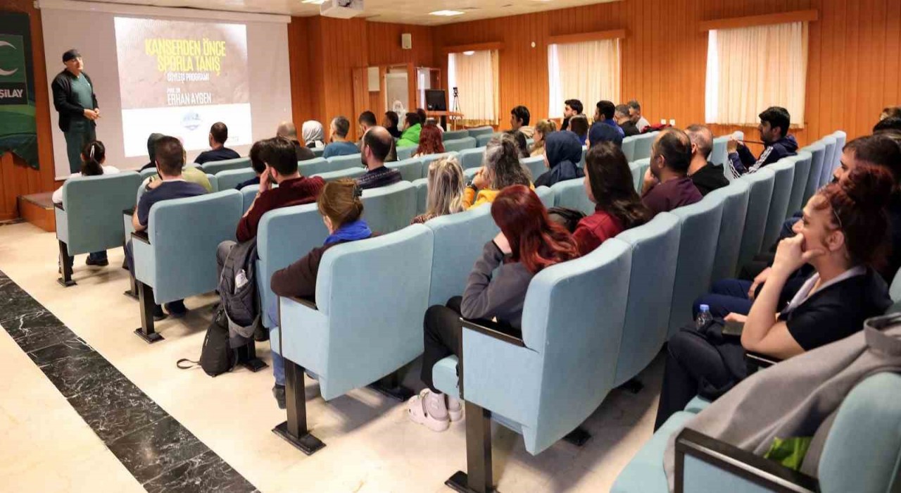 Fırat Üniversitesinde ‘Kanserden Önce Sporla Tanış etkinliği