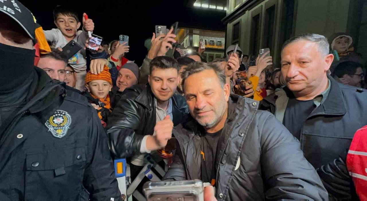 Galatasaray, Rizede coşkulu karşılama