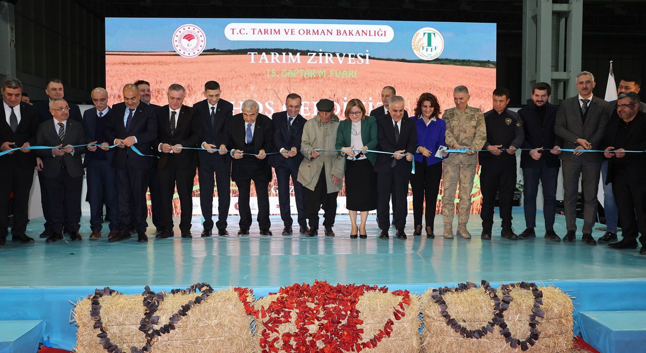 Gaziantep’te 15. GAPTARIM Fuarı Kapılarını Açtı