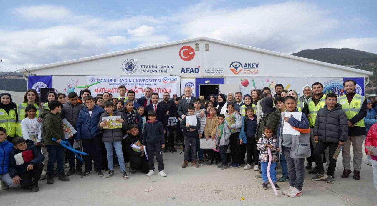 Gaziantepte Matematik ve Eğitim Festivali düzenlendi