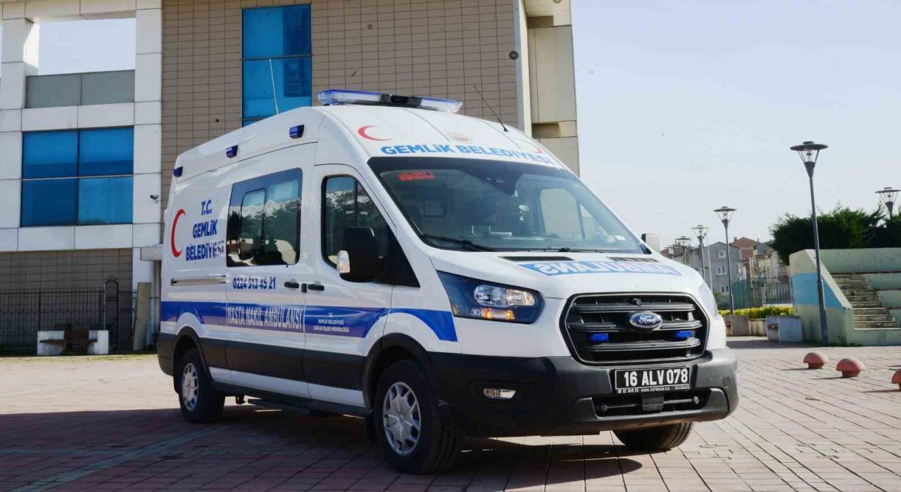 Gemlik Belediyesinden ücretsiz hasta nakil hizmeti