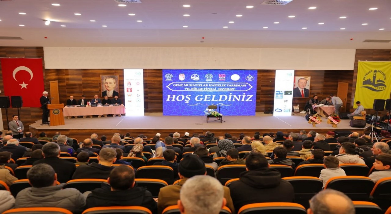 ‘Genç Muhafızlar Hafızlık Yarışması finali Bayburtta yapıldı