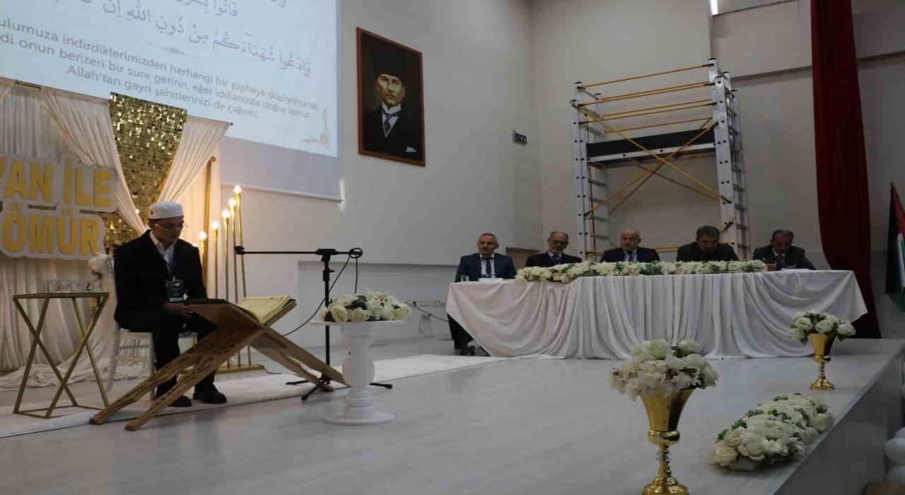 Genç Sada Kuran-ı Kerimi güzel okuma Bölge Yarışması Erzincanda yapıldı