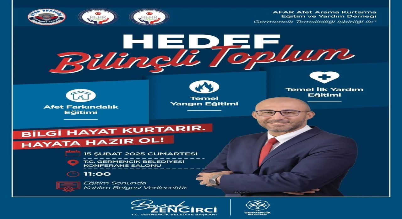 Germencikte vatandaşlar bilinçlendirilecek