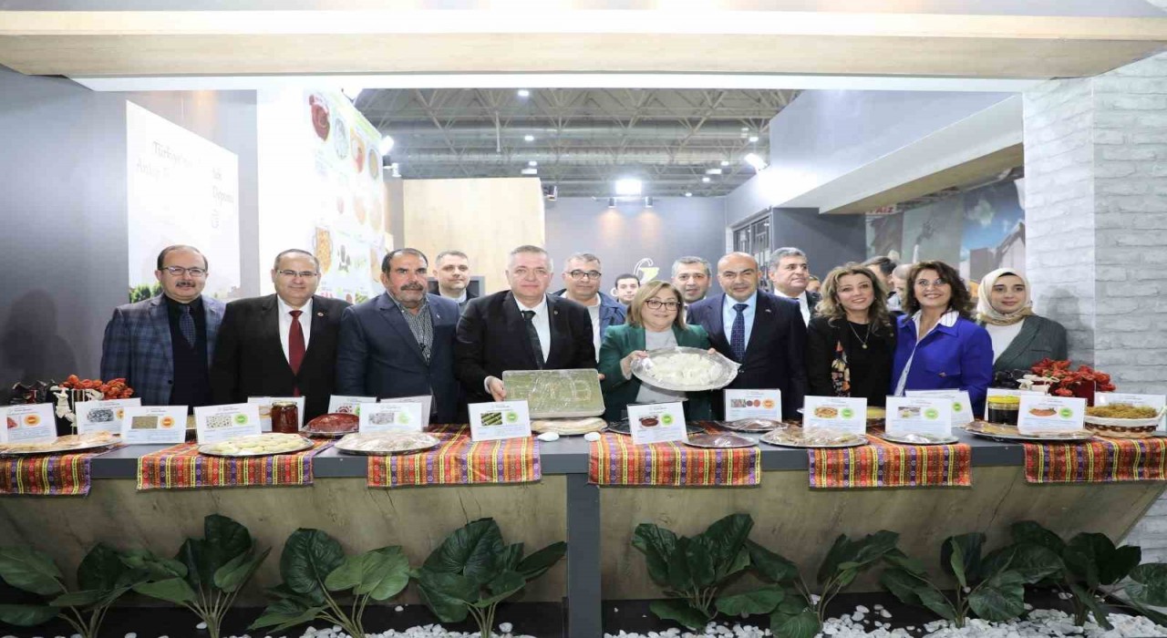 GTB, Gaziantepin coğrafi işaretli lezzetlerini fuarın kalbine taşıdı