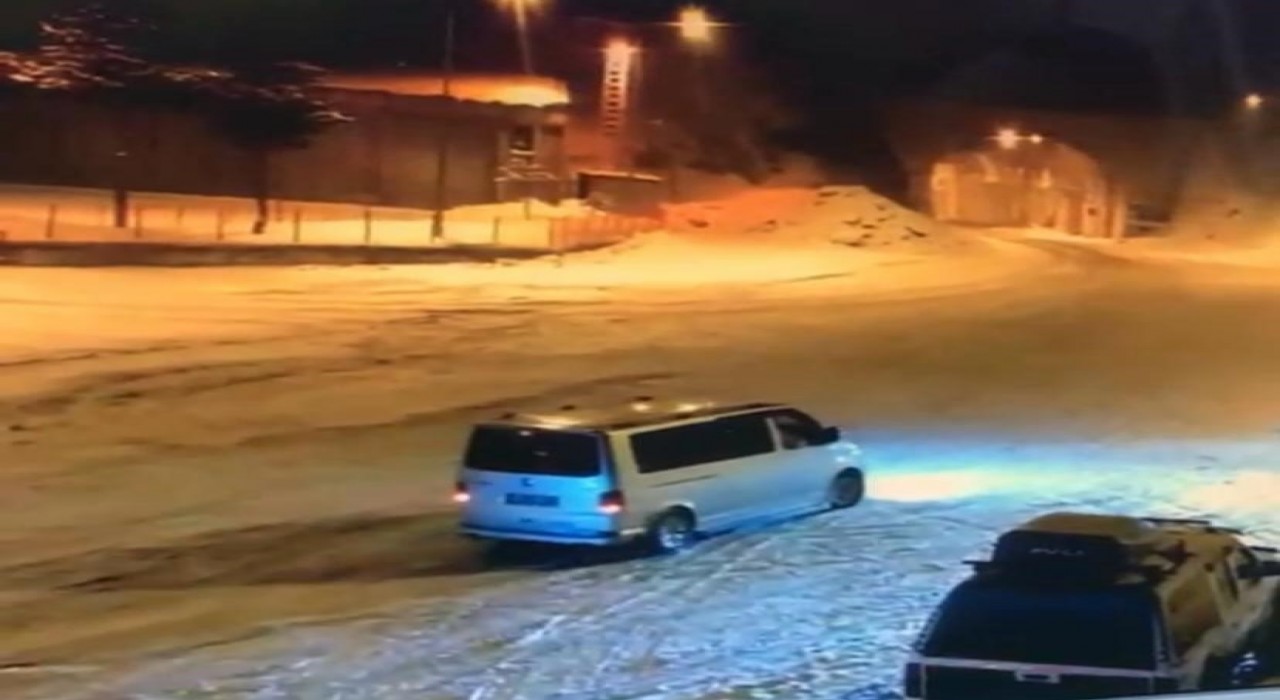 Gümüşhanede drift yapan 4 araca ceza yağdı