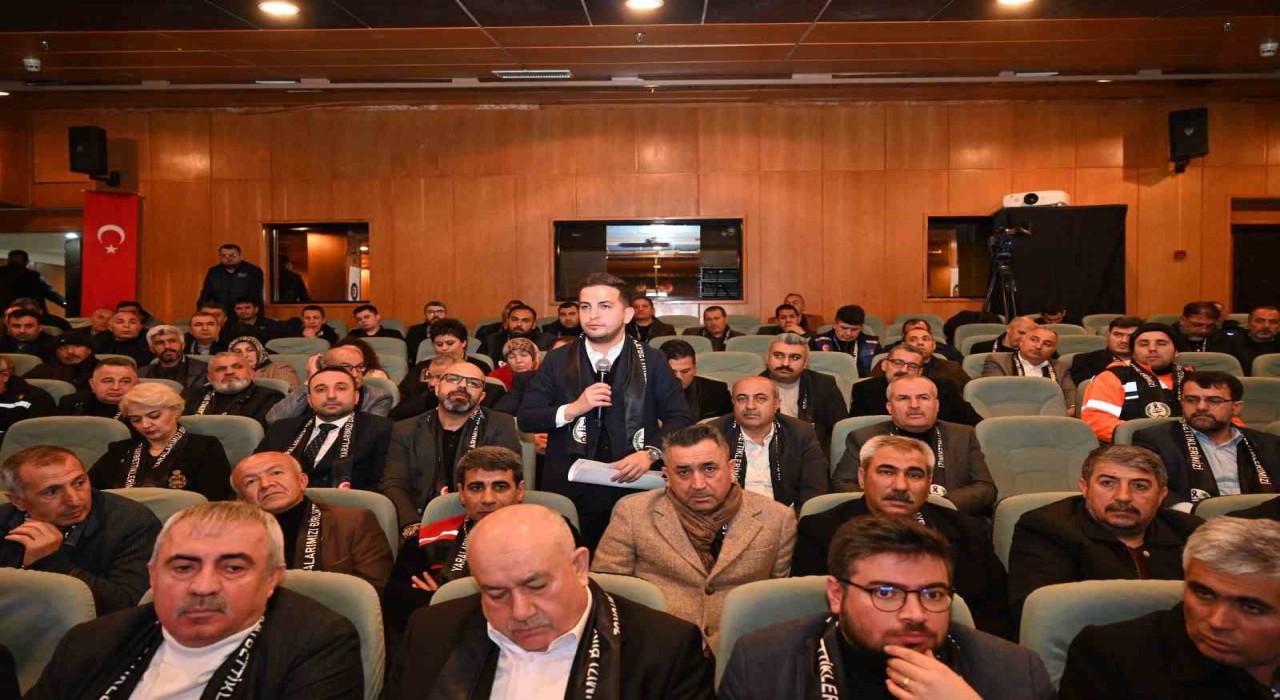 Hak-İş İl Başkanı Aküzüm depremin ikinci yılında Kahramanmaraşta