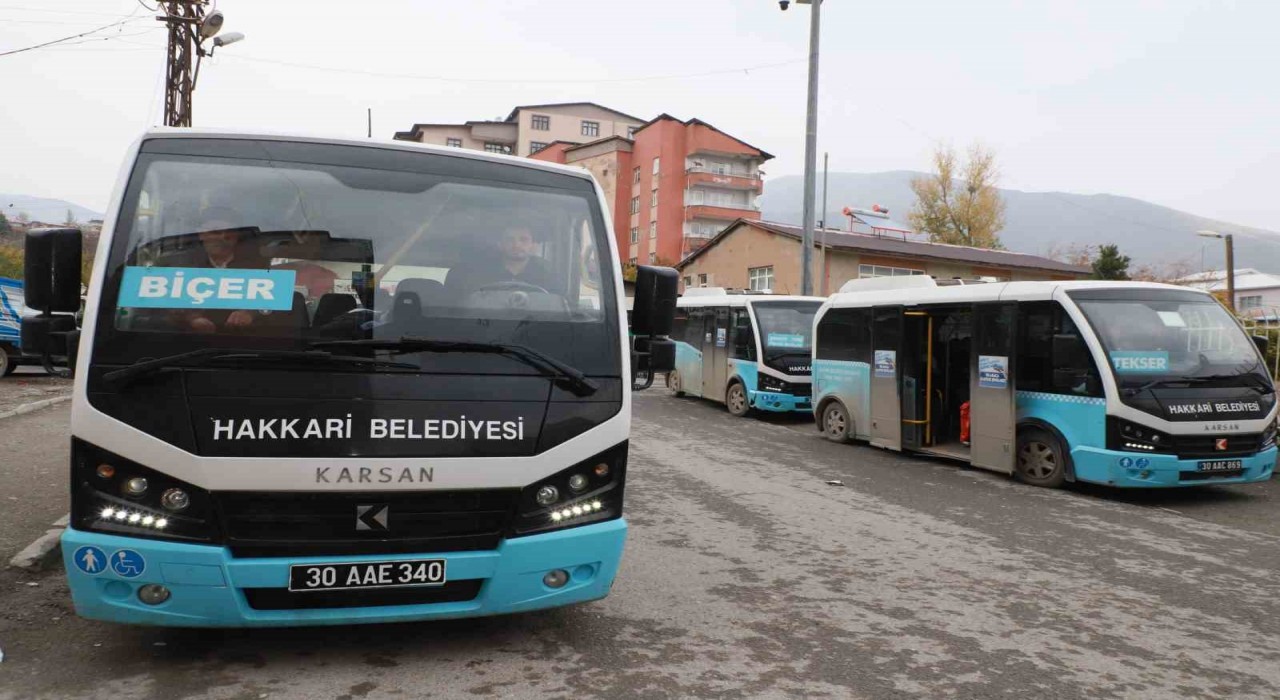 Hakkari Belediyesi kayak merkezi seferlerine başladı