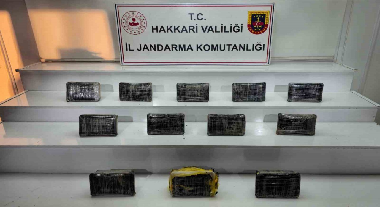 Hakkari jandarmadan zehir tacirlerine darbe