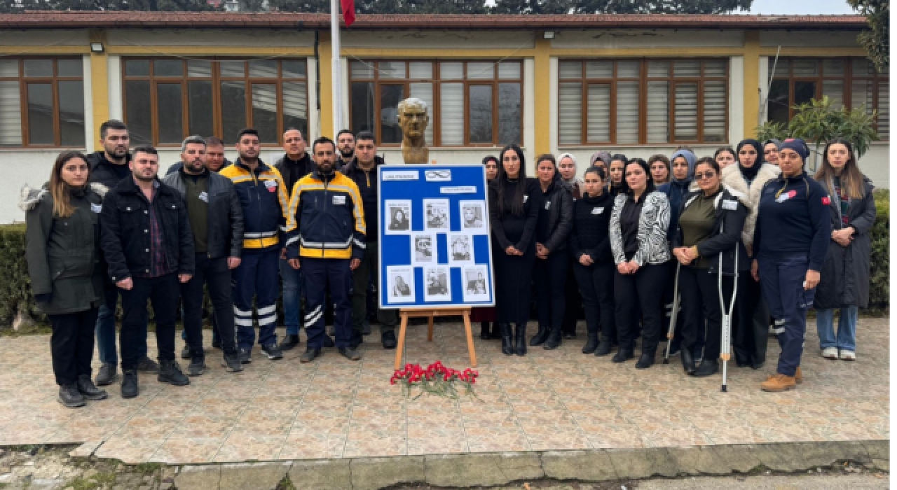 Hatay İl Ambulans Servisi, Deprem Şehitlerini Anıyor
