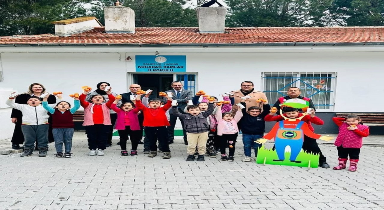 Havranda öğrencilere iyi tarım ve organik üretim eğitimi verildi