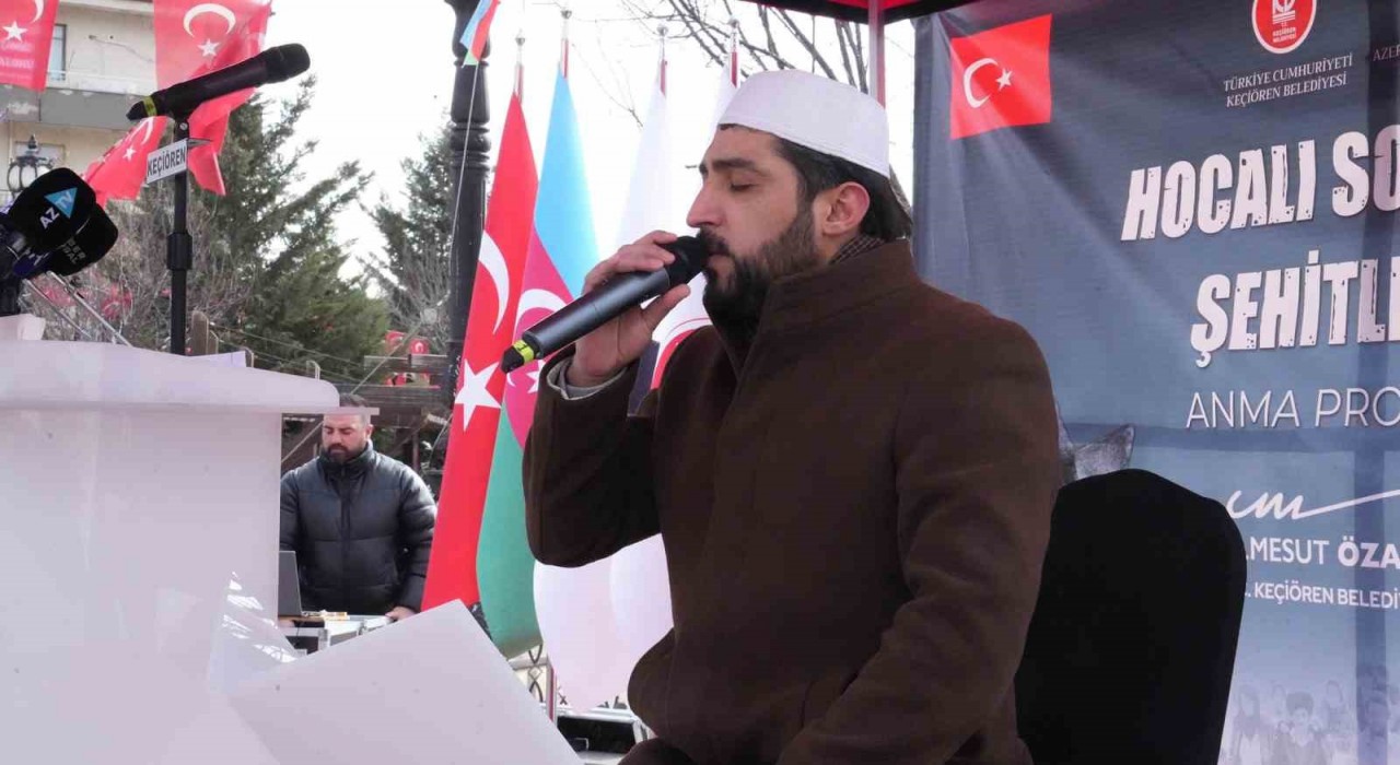 Hocalı Katliamı şehitleri Keçiörende anıldı