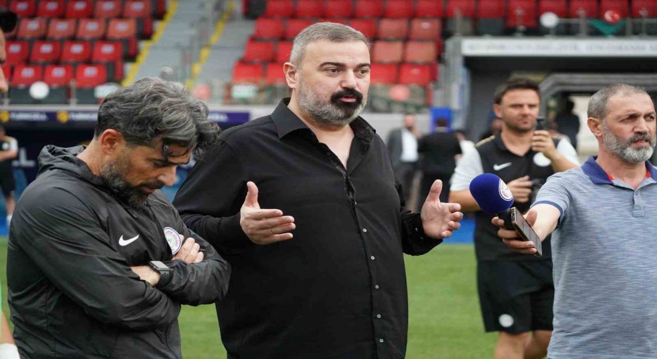 İbrahim Turgut: Rizesporun hakkıyla galip gelmesine izin verilmemiştir